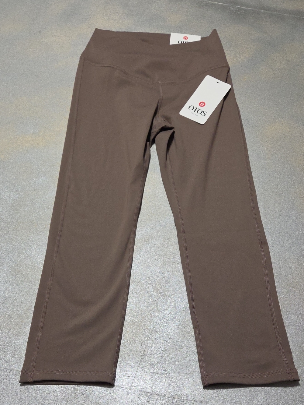 OTOS High-Rise Brown Stretch Leggings BUTTERY SOFT